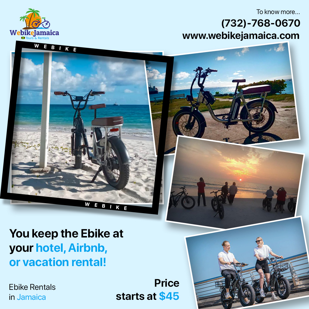 Embrace the Adventures with Jamaica Ebike Rental